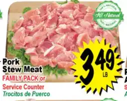 Superior Grocers Pork Stew Meat offer