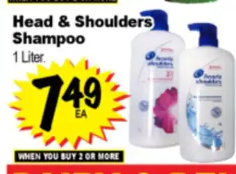 Superior Grocers Head & Shoulders Shampoo offer