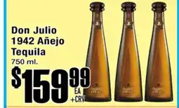 Superior Grocers Don Julio 1942 Añejo Tequila offer