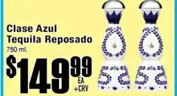 Superior Grocers Clase Azul Tequila Reposado offer