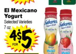 Superior Grocers El Mexicano Yogurt offer