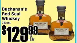 Superior Grocers Buchanan's Red Seal Whiskey offer