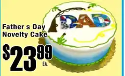 Superior Grocers Father's Day Novelty Cake offer