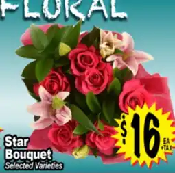 Superior Grocers Star Bouquet offer