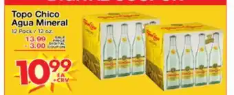 Superior Grocers Topo Chico Agua offer