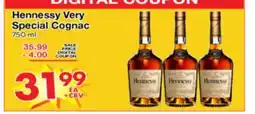 Superior Grocers Hennessy Very Special Cognac offer