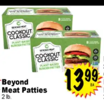 Superior Grocers Beyond Meat Patties offer