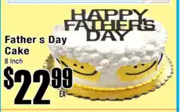 Superior Grocers Father's Day Cake offer