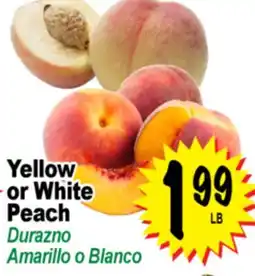 Superior Grocers Yellow or White Peach offer
