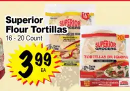 Superior Grocers Superior Flour Tortillas offer