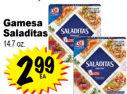 Superior Grocers Gamesa Saladitas offer