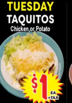 Superior Grocers TAQUITOS offer