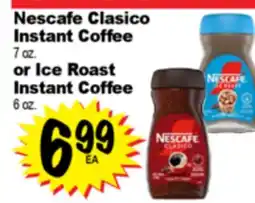Superior Grocers Nescafe Clasico Instant Coffee or Ice Roast Instant Coffee offer