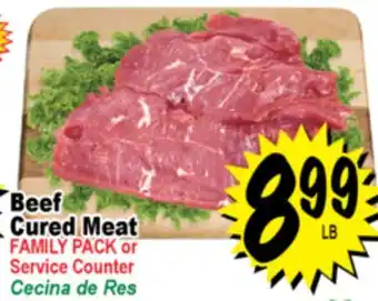 Superior Grocers Beef Cured Meat offer