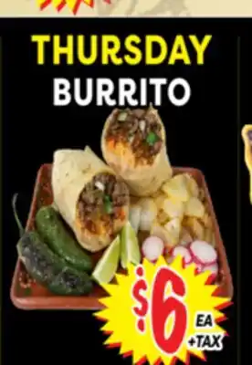 Superior Grocers BURRITO offer