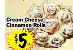 Superior Grocers Cream Cheese Cinnamon Rolls offer