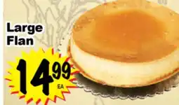 Superior Grocers Large Flan offer
