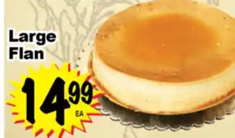 Superior Grocers Large Flan offer