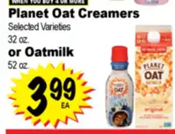 Superior Grocers Planet Oat Creamers or Oatmilk offer