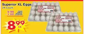 Superior Grocers Superior XL Eggs offer