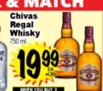 Superior Grocers Chivas Regal Whisky offer