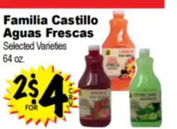 Superior Grocers Familia Castillo Aguas Frescas offer