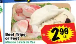 Superior Grocers Beef Tripe or Feet offer