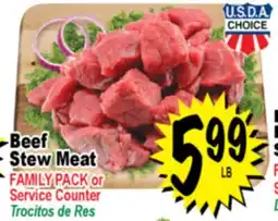 Superior Grocers Beef Stew Meat offer