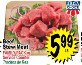 Superior Grocers Beef Stew Meat offer