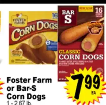 Superior Grocers Foster Farm or Bar-S Corn Dogs offer