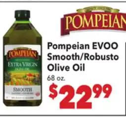 Vallarta Supermarkets Pompeian EVOO Smooth/Robusto Olive Oil offer