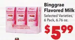 Vallarta Supermarkets Binggrae Flavored Milk offer