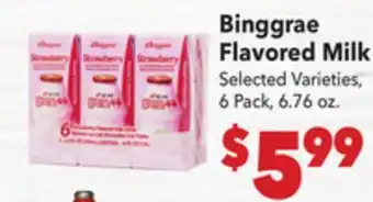 Vallarta Supermarkets Binggrae Flavored Milk offer