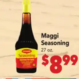 Vallarta Supermarkets Maggi Seasoning offer