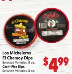 Vallarta Supermarkets Los Micheleros El Chamoy Dips offer