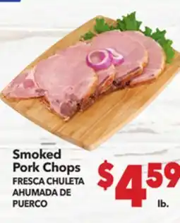 Vallarta Supermarkets Smoked Pork Chops / FRESCA CHULETA AHUMADA DE PUERCO offer