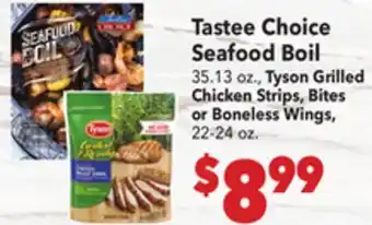 Vallarta Supermarkets Tastee Choice Seafood Boil offer