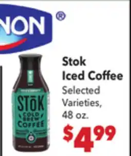 Vallarta Supermarkets Stok Iced Coffee offer