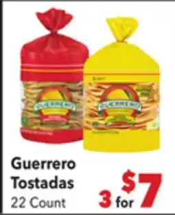 Vallarta Supermarkets Guerrero Tostadas offer
