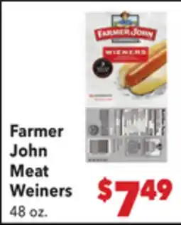 Vallarta Supermarkets Farmer John Meat Weiners offer