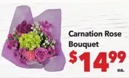 Vallarta Supermarkets Carnation Rose Bouquet offer