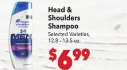 Vallarta Supermarkets Head & Shoulders Shampoo offer
