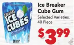 Vallarta Supermarkets Ice Breaker Cube Gum offer