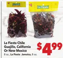 Vallarta Supermarkets La Fiesta Chile Guajillo, California Or New Mexico offer