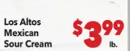 Vallarta Supermarkets Los Altos Mexican Sour Cream offer