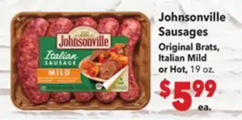 Vallarta Supermarkets Johnsonville Sausages offer