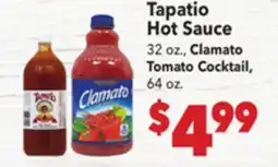 Vallarta Supermarkets Tapatio Hot Sauce offer