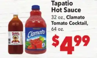 Vallarta Supermarkets Tapatio Hot Sauce offer