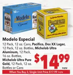 Vallarta Supermarkets Modelo Especial offer