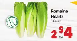 Vallarta Supermarkets Romaine Hearts offer